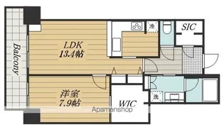 イーストコア曳舟二番館【39階】の間取り