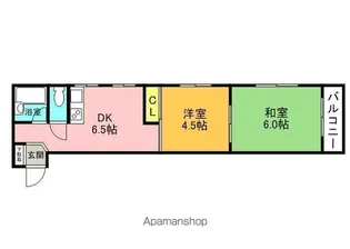 千功ハイツ【306号室】の間取り