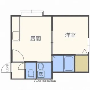 プロスペリティ【101号室】の間取り