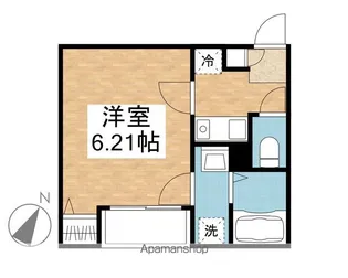 MAISONETTE LAND 栗橋駅【301号室】の間取り