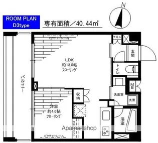 ステージグランデ錦糸町【6階】の間取り