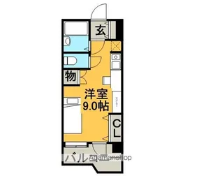 サンシャイン・シティー21【4階】の間取り