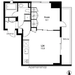 ステイシス町屋【8階】の間取り