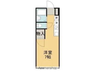 ルネパレス今里【1階】の間取り