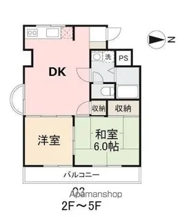 ロゼ上之町【3階】の間取り