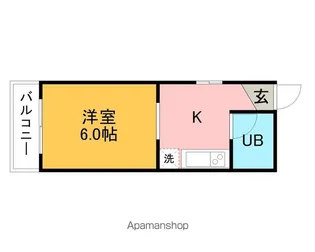 ニューバリアⅡ【303号室】の間取り