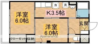 ナイン竹風【301号室】の間取り