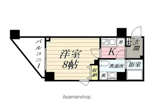 神奈川県川崎市川崎区京町2丁目【マンション】の間取り