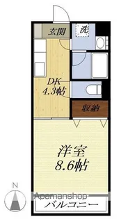 ESTACION【1階】の間取り