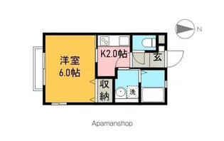 レトア新屋敷【2階】の間取り