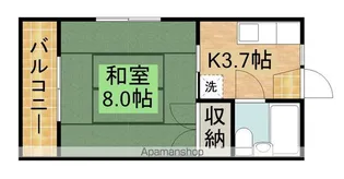桂コーポ【2階】の間取り