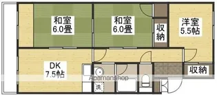 21ハイツ新保【2階】の間取り