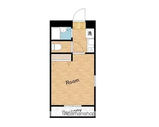 シーフラッツ【305号室】の間取り