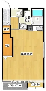 ラルーチェ郡元A・B【2階】の間取り