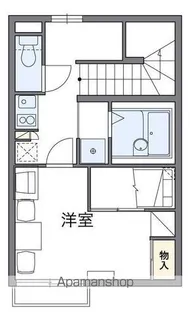 レオパレスキリーク YH【2階】の間取り