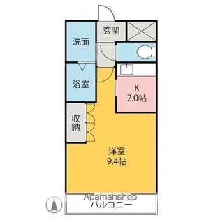NUMBER ONE【1階】の間取り