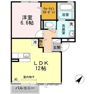 FORTRESS KEI【2階】の間取り