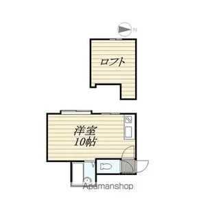 ティアラ平岸Gパレス【205号室】の間取り