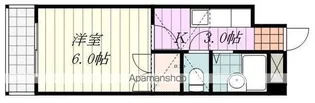 コーポラス和泉北【407号室】の間取り