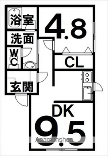 パリオール南町【1階】の間取り