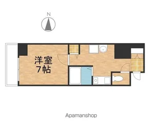 プラチナ名古屋ビル【9階】の間取り