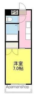 ハマショウ プリモ【4階】の間取り