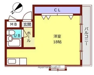 大産高宮ビル【6階】の間取り