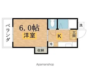 スチューデントハウス【203号室】の間取り