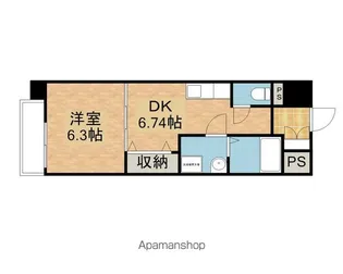 IMASA・MORUGEN壱番館【5階】の間取り
