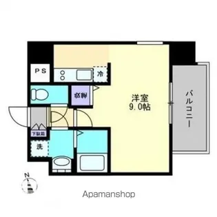SーFORT高松中野町【9階】の間取り