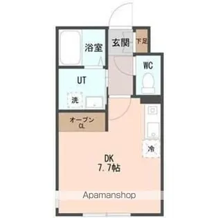 coffret西町北【2階】の間取り