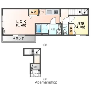 トキワハウス【2階】の間取り