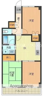 マンション田島【3階】の間取り