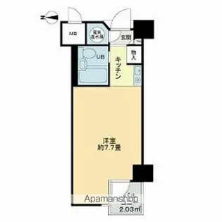 ニュー池袋ハイツ【6階】の間取り