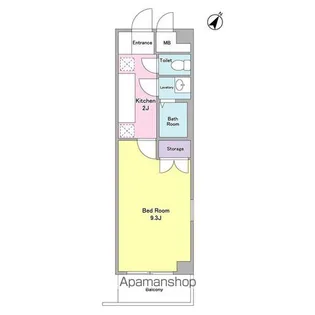 CASSIA東千葉【6階】の間取り