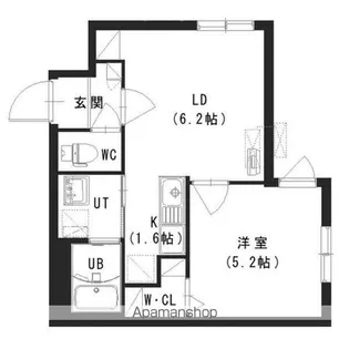 A2 豊平公園【402号室】の間取り