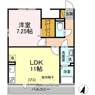 ヴェルデ神明町【2階】の間取り