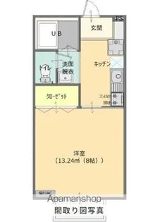 ガイア21【102号室】の間取り