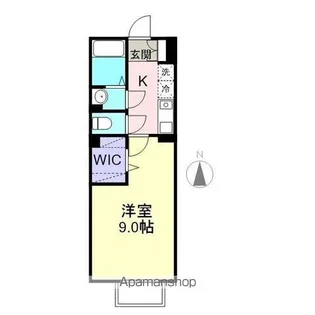 サニー五月田・西【2階】の間取り