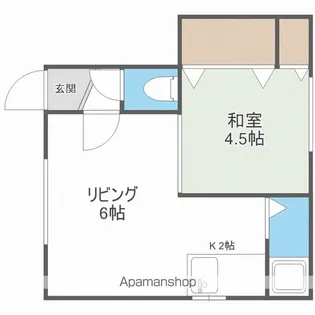 コーポ・シャロン【203号室】の間取り
