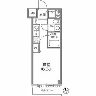ガーラプレイス八幡山壱番館【2階】の間取り