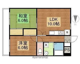 エルドラードA番館【205号室】の間取り