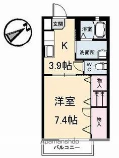 セフィラJT【1階】の間取り