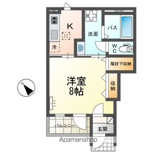 サンコート【1階】の間取り