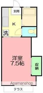 グリーンハイツ【1階】の間取り