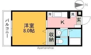 ハッピーライフⅡ【1階】の間取り