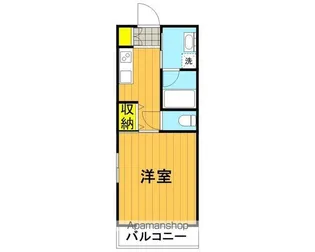 エクセラ麓山Ⅲ【406号室】の間取り
