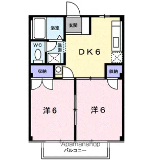 ソレイユ365【2階】の間取り