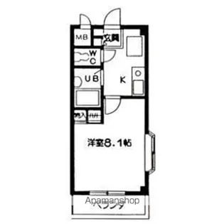 EAST TOWN K【1階】の間取り