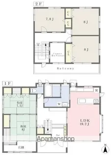 岩手県盛岡市本宮5丁目【一戸建】の間取り